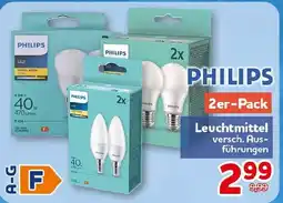 CENTERSHOP PHILIPS Leuchtmittel Angebot