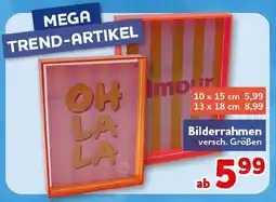 CENTERSHOP Bilderrahmen Angebot