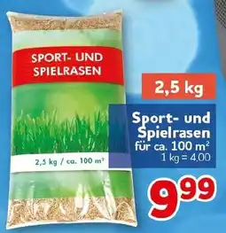 CENTERSHOP Sport- und Spielrasen Angebot