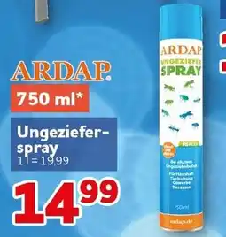 CENTERSHOP ARDAP Ungeziefer-spray Angebot