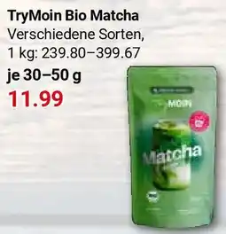 Globus TryMoin Bio Matcha Angebot