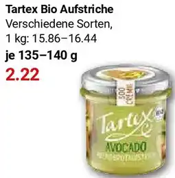 Globus Tartex Bio Aufstriche Angebot