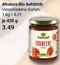 Globus Alnatura Bio Aufstrich Angebot