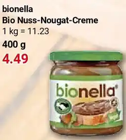 Globus bionella Bio Nuss-Nougat-Creme Angebot