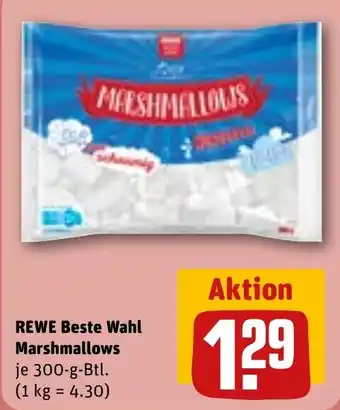 REWE REWE Beste Wahl Marshmallows Angebot