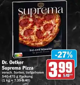 HIT Dr. Oetker Suprema Pizza Angebot