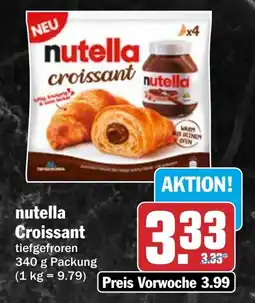 HIT nutella Croissant Angebot