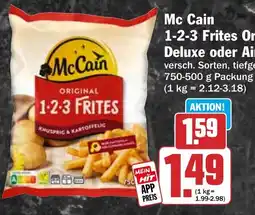 HIT McCain 1-2-3 Frites Original Angebot