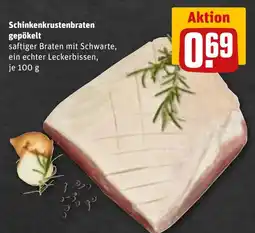 REWE Schinkenkrustenbraten gepökelt Angebot