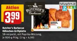 REWE Butcher's Barbecue Hähnchen-Grillplatte Angebot