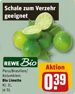 REWE REWE Bio Bio Limette Angebot