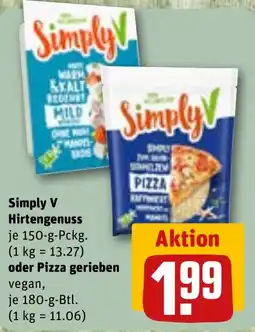 REWE Simply V Hirtengenuss Angebot