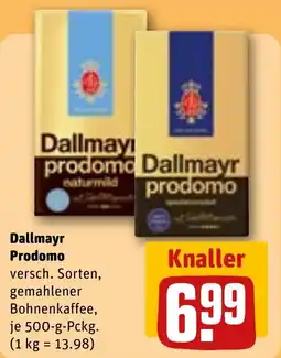 REWE Dallmayr Prodomo Angebot