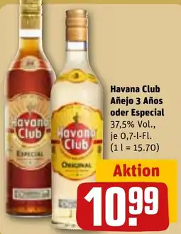 REWE Havana Club Añejo 3 Años oder Especial Angebot