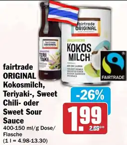 HIT fairtrade ORIGINAL Kokosmilch Angebot