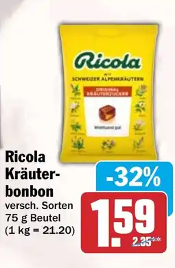 HIT Ricola Kräuter-bonbon Angebot