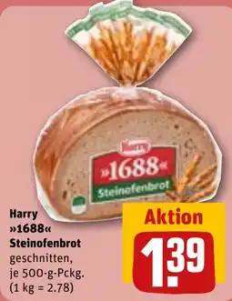 REWE Harry »1688« Steinofenbrot Angebot