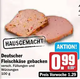 HIT Deutscher Fleischkäse gebacken Angebot