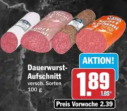 HIT Dauerwurst-Aufschnitt Angebot
