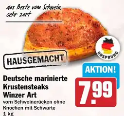 HIT Deutsche marinierte Krustensteaks Winzer Art Angebot