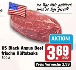 HIT US Black Angus Beef frische Hüftsteaks Angebot