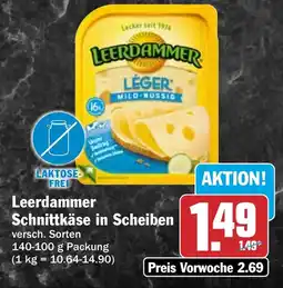 HIT Leerdammer Schnittkäse in Scheiben Angebot