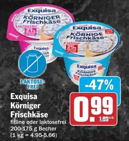 HIT Exquisa Körniger Frischkäse Angebot