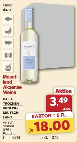 Famila Nord West Mosel-land Akzente Weine Angebot