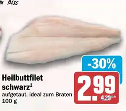 HIT Heilbuttfilet schwarz Angebot