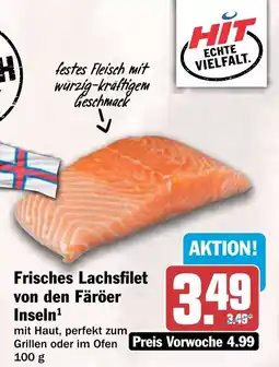 HIT Frisches Lachsfleisch von den Färöer Inseln Angebot