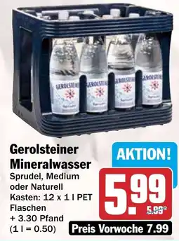 HIT Gerolsteiner Mineralwasser Angebot