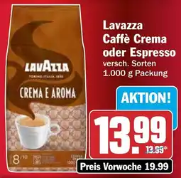 HIT Lavazza Caffè Crema oder Espresso Angebot