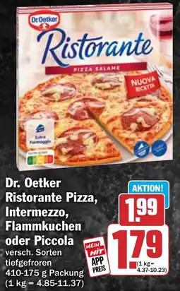 HIT Dr. Oetker Ristorante Pizza Angebot