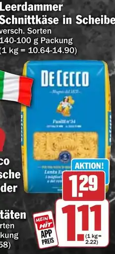 HIT De Cecco Fusilli n°14 Angebot