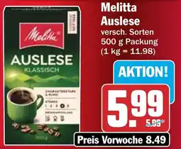 HIT Melitta Auslese Angebot