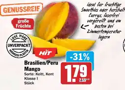 HIT Brasilien/Peru Mango Angebot