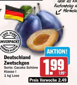HIT Deutschland Zwetschgen Angebot