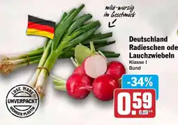 HIT Deutschland Radieschen oder Lauchzwiebeln Angebot