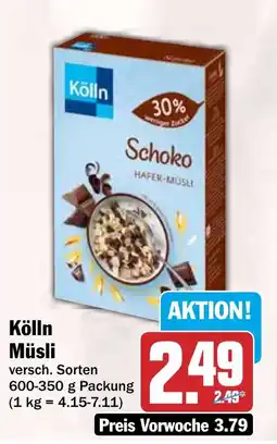 HIT Kölln Schoko Hafer-Müsli Angebot