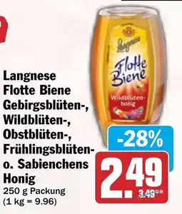 HIT Langnese Flotte Biene Honig Angebot