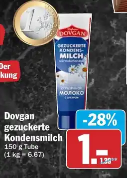 HIT Dovgan gezuckerte Kondensmilch Angebot