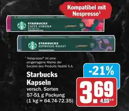 HIT Starbucks Kapseln Angebot