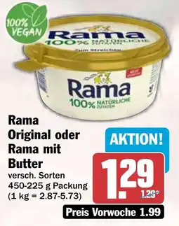 HIT Rama Original oder Rama mit Butter Angebot