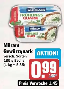 HIT Milram Gewürzquark Angebot