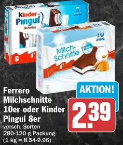 HIT Ferrero Milchschnitte Angebot