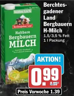 HIT Bergbauern MILCH Angebot