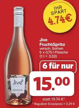 Famila Nord West Jive FruchtSpritz Erdbeere Angebot