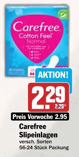 HIT Carefree Slipeinlagen Angebot