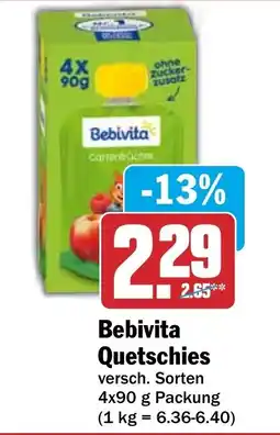 HIT Bebivita Quetschies Angebot