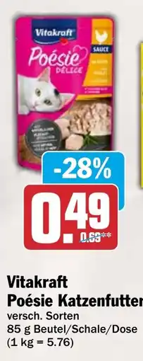 HIT Vitakraft Poésie Katzenfutter Angebot